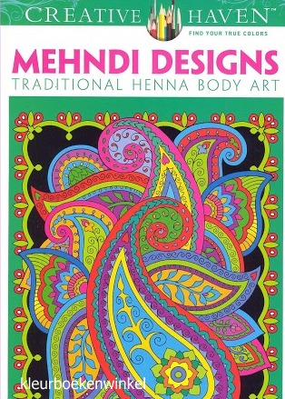 CH 15 mehndi designs, kleurboek motieven