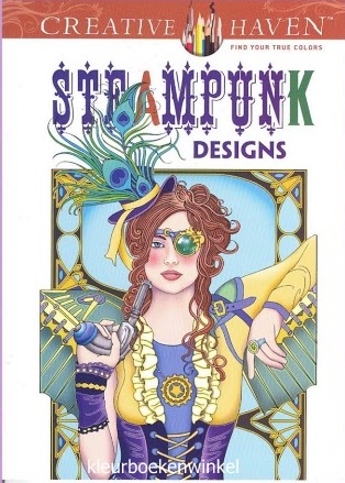 steampunk kleurboek culturen