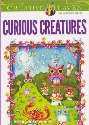 CH 30 curious creatures, kleurboek dieren