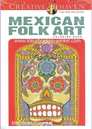 CH 37 mexican folk art, kleurboek culturen