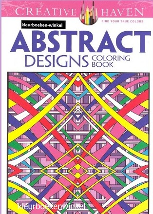 CH 53 abstract designs, kleurboek geometrische patronen