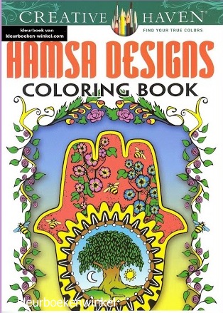 CH 57 hamsa designs, kleurboek motieven