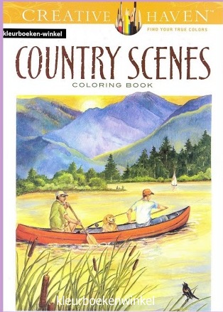 CH 58 country scenes, kleurboek motieven