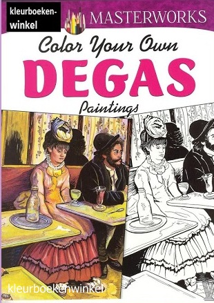 CH 61 degas, kleurboek schilderijen