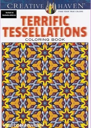 CH 62 terrific tessellations, kleurboek geometrische patronen