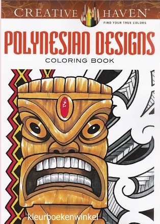 CH 76 polynesian designs, kleurboek culturen