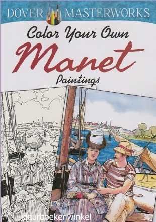 CH 95 Manet, kleurboek schilderijen