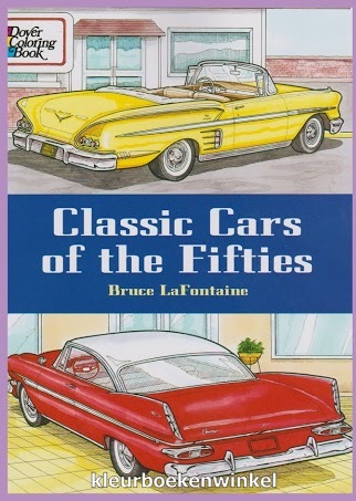 DZ 104 classic cars, kleurboek voer en vaartuigen