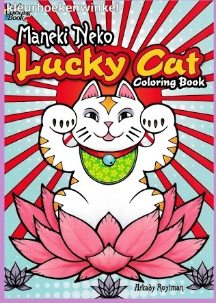 DZ 112 lucky cat, kleurboek dieren en natuur