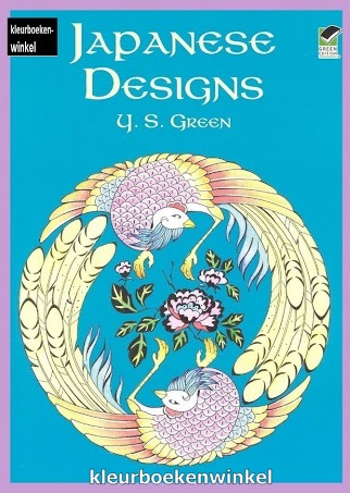 DZ 62 japanese designs, kleurboek culturen