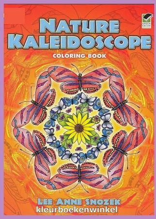 DZ 70 nature kaleidoscope, kleurboek motieven