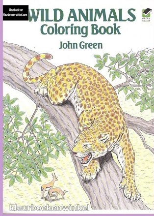 DZ 72 wild animals, kleurboeken dieren en natuur