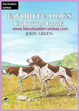 DZ 79 favorite dogs, kleurboeken dieren en natuur