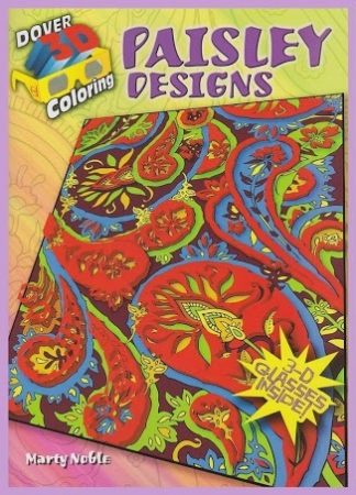 DD 07 paisley designs, 3-D kleurboeken.