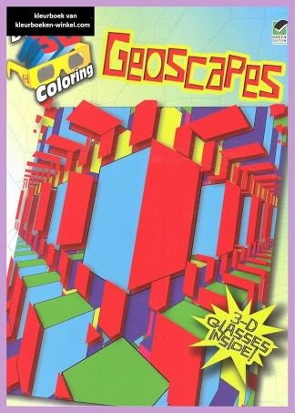 DDX 11 geoscapes, 3-D kleurboeken extra.