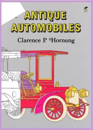 DZ 16 antique automobiles, kleurboek voer en vaartuigen