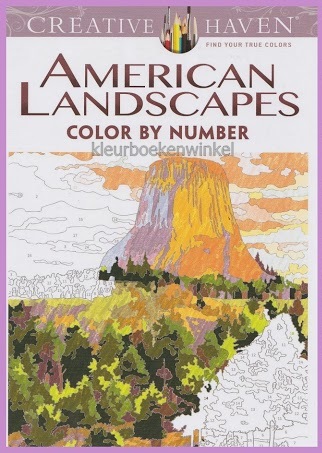 KN 04 landscapes, kleuren op nummer