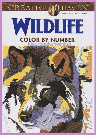 KN 06 wildlife, kleuren op nummer