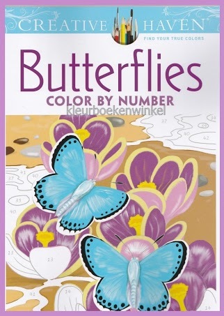 KN 07 butterflies, kleuren op nummer