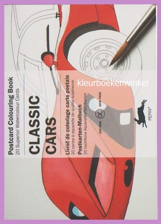 PK 08 classic cars, postkaarten