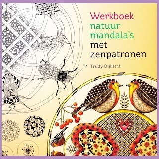 MM 16 Werkboek natuur mandalas met zenpatronen.