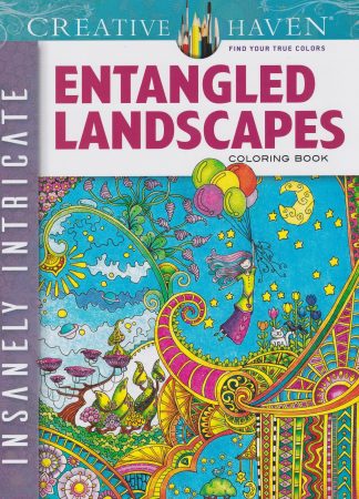 ch 130 entangled landscapes. kleurboek motieven