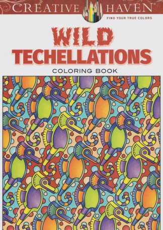 ch 135 wild techellations. kleurboek geometrische patronen