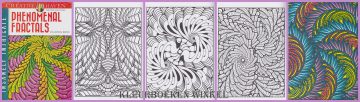 kleurboeken voor volwassenen, CH 137 phenomenal fractals. kleurboek motieven