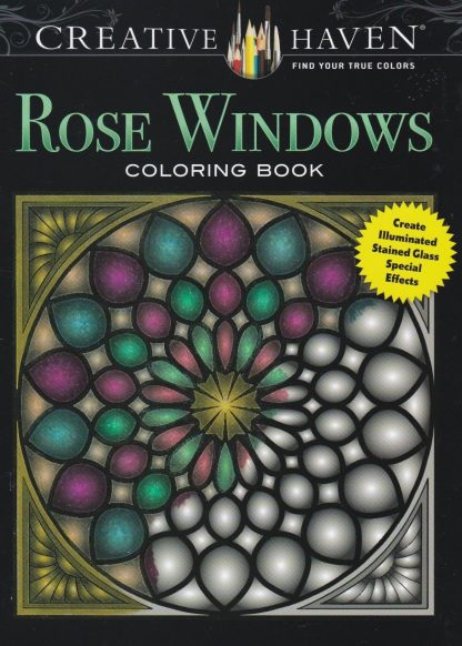 CH 144 kleurboek rose windows