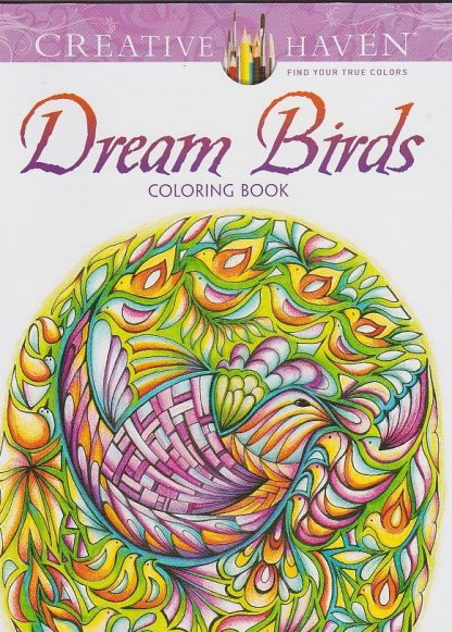 dream birds, kleurboek dieren
