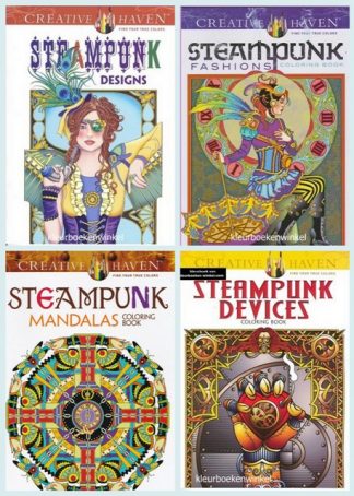 kleurboeken steampunk