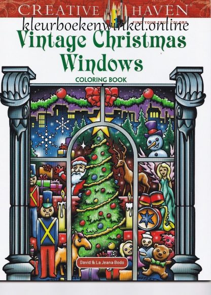 kleurboek vintage christmas kleurboek kerst en winter