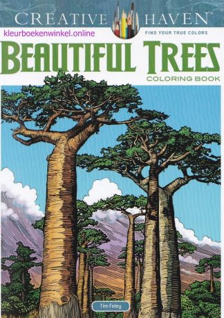 kleurboek CH 194 beautiful trees