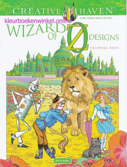 kleurboek wizard of oz designs