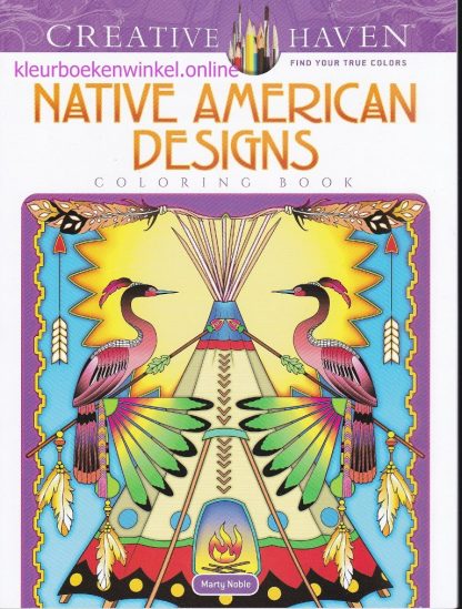 kleurboek native american designs
