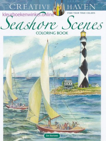 CH 207 kleurboek seashore scenes
